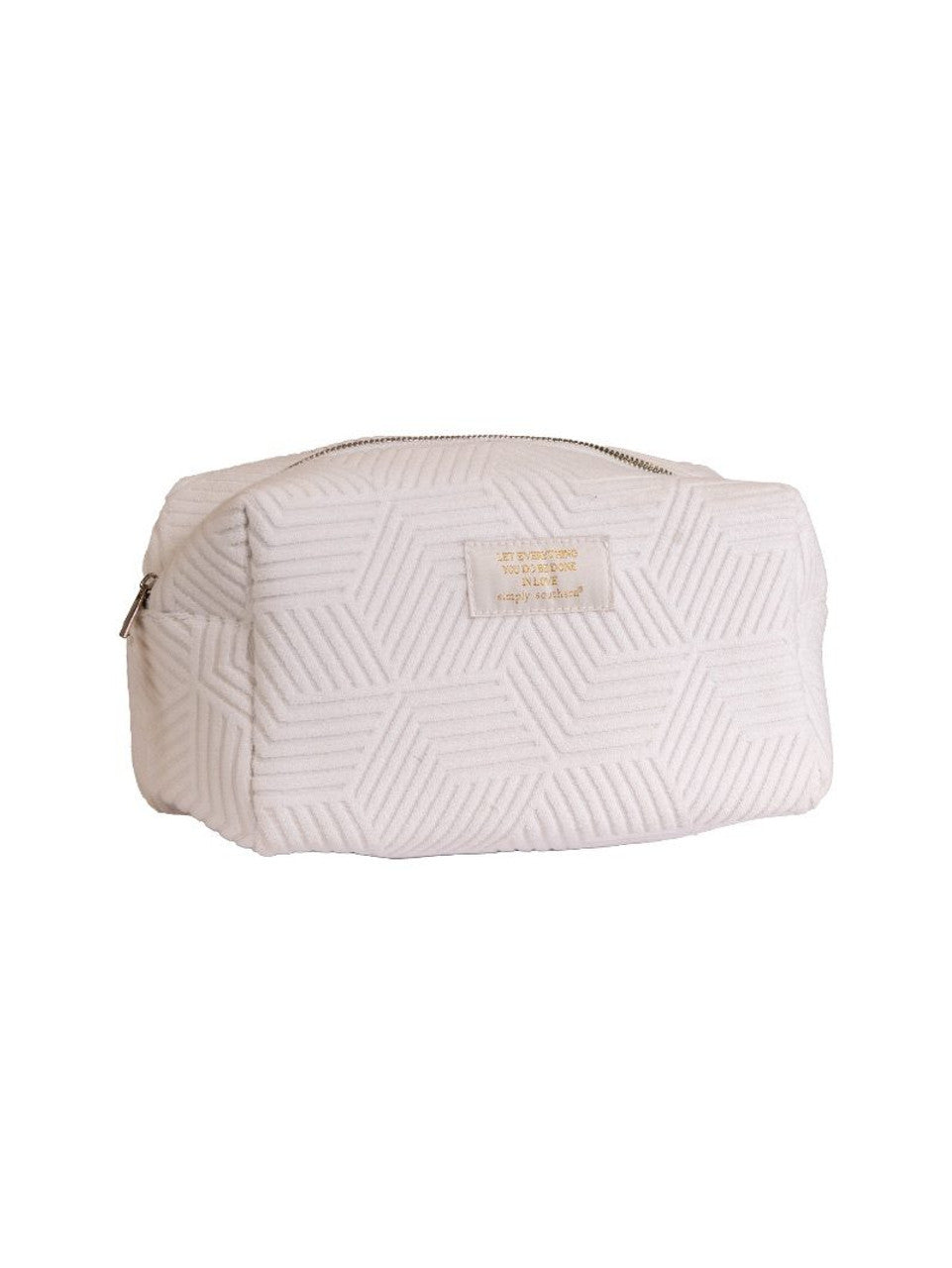 Simply Southern Ivory Cosmetic Bag