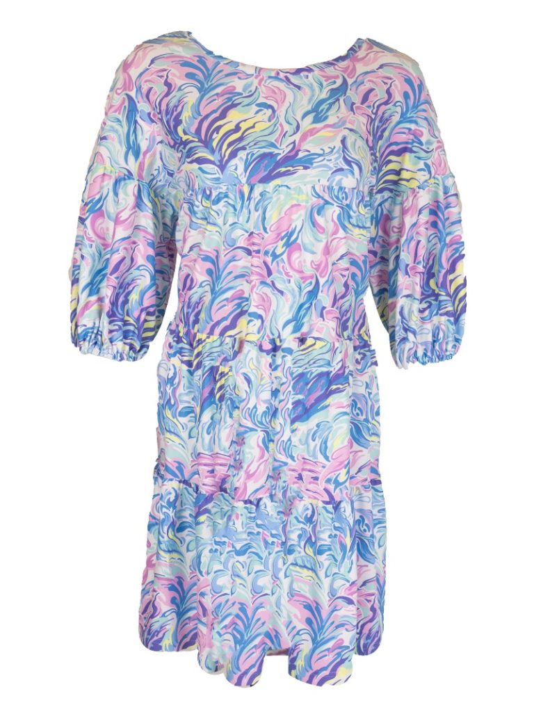 Simply Southern Girls Watercolor SPF 50+ Sunblock Dress