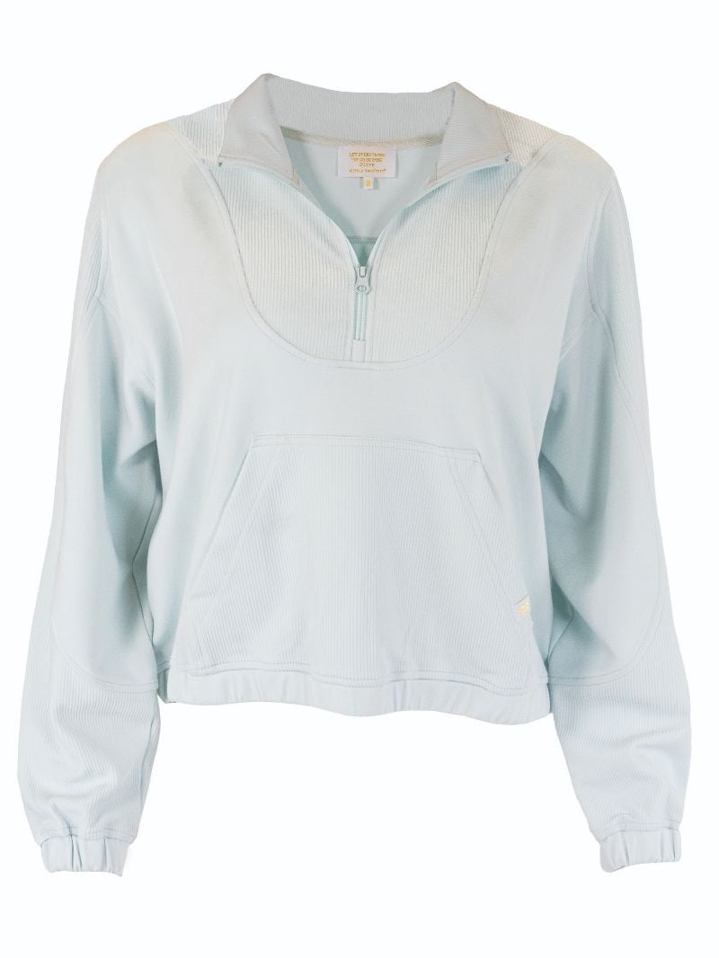 Simply Southern Quarter Zip - Seafoam S-XXL