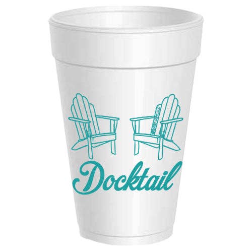 Docktail 16oz Styro Cups- 10 pack