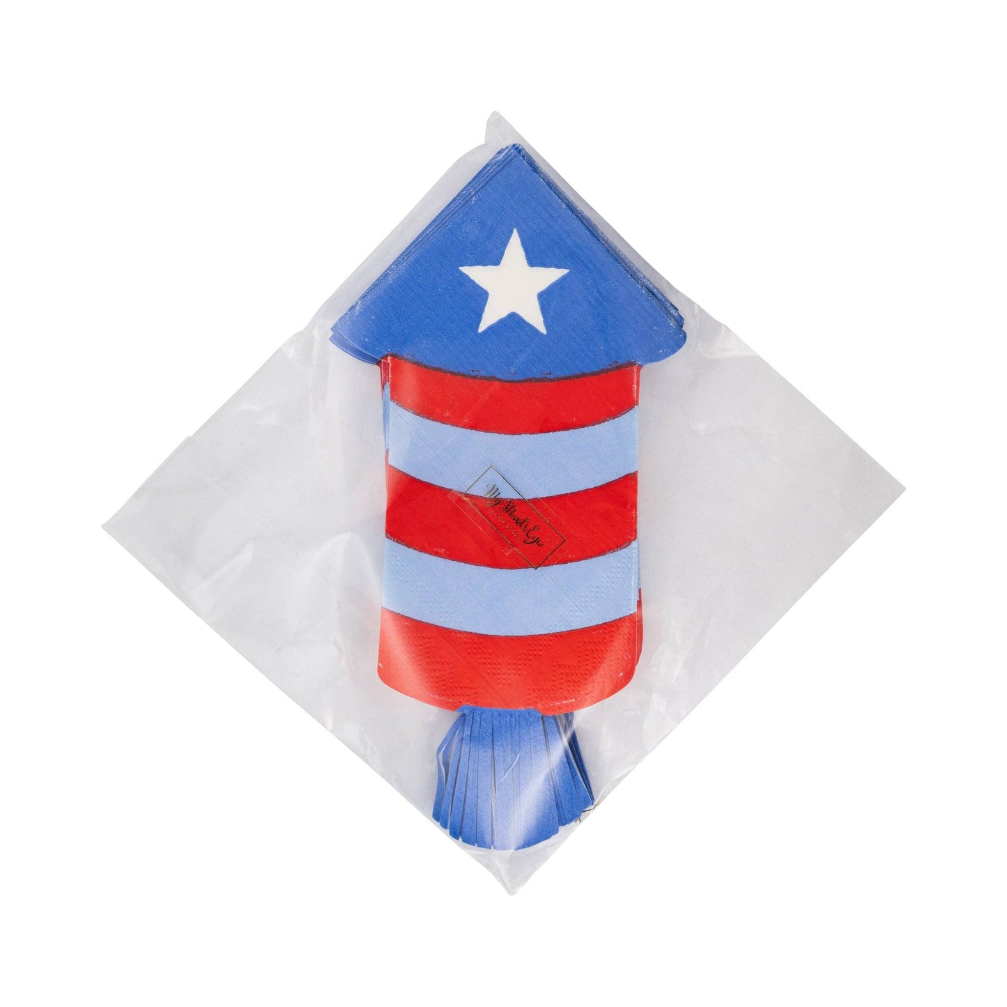 Firecracker Shaped Paper Napkin