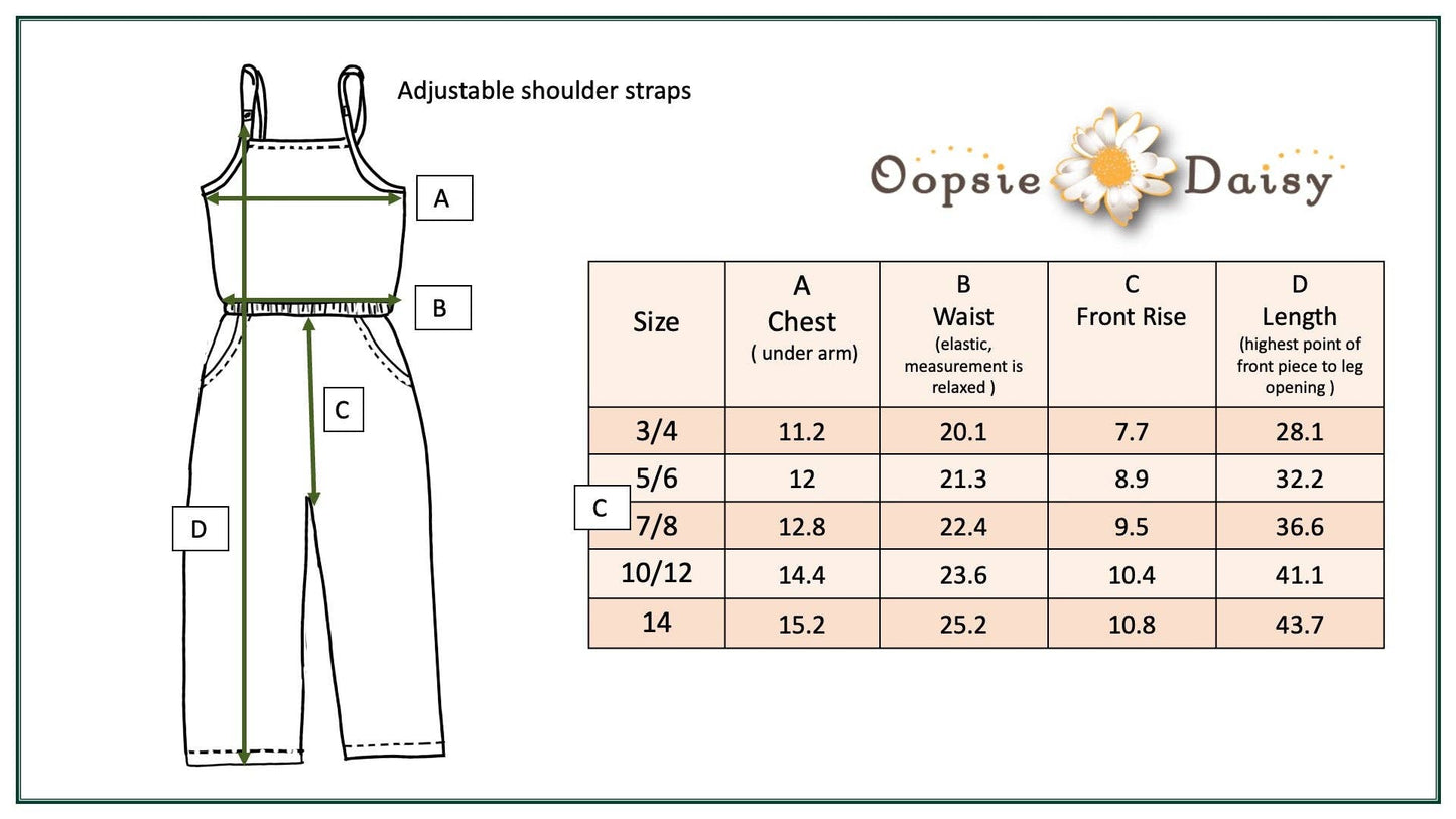 Girls Tangerine & Pink Retro Floral Jumpsuit With Pockets (7-12)