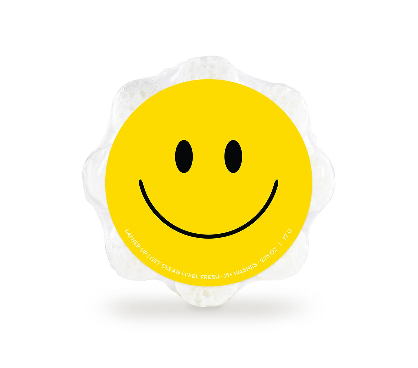 Smiley Face Soap Sponge