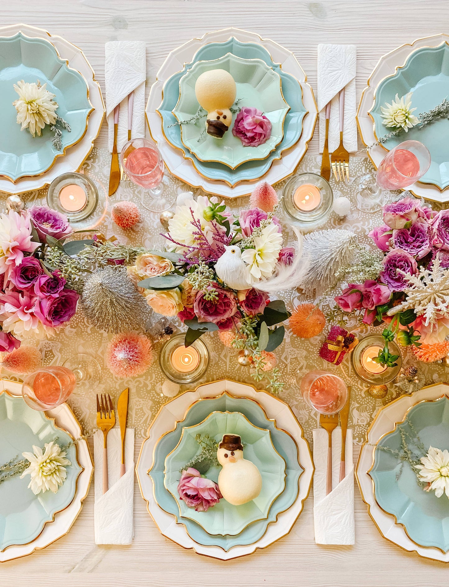 8 Sky Dinner Plates