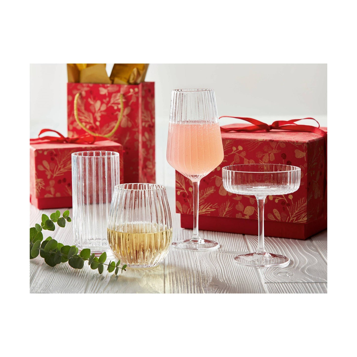 Gramercy Fluted Stemless Wine