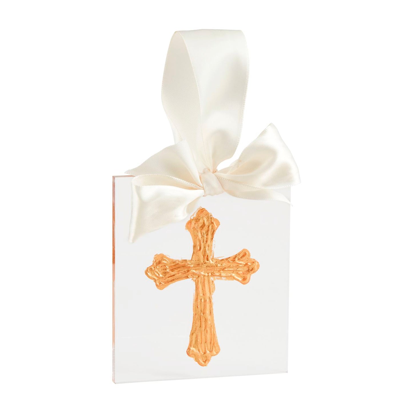 Gold Acrylic Ornaments - 3 Styles