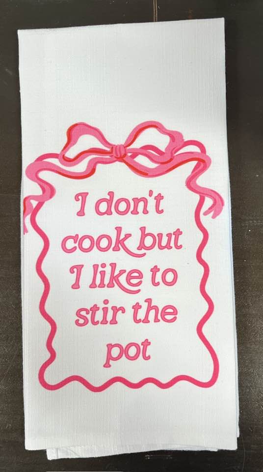 Stir the Pot Tea Towel