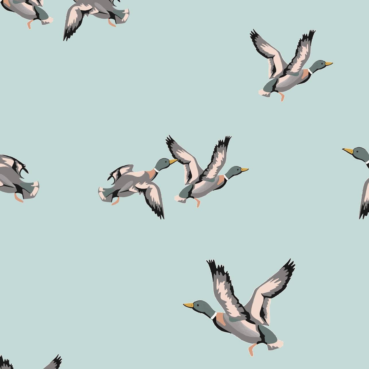 Organic Cotton Sleep Sack - Mallard Duck