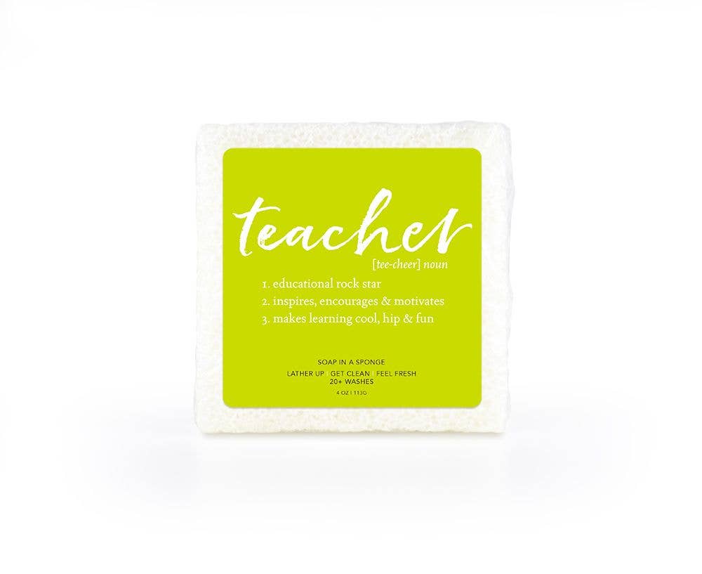 Teacher Soap in a Sponge | SEASIDE