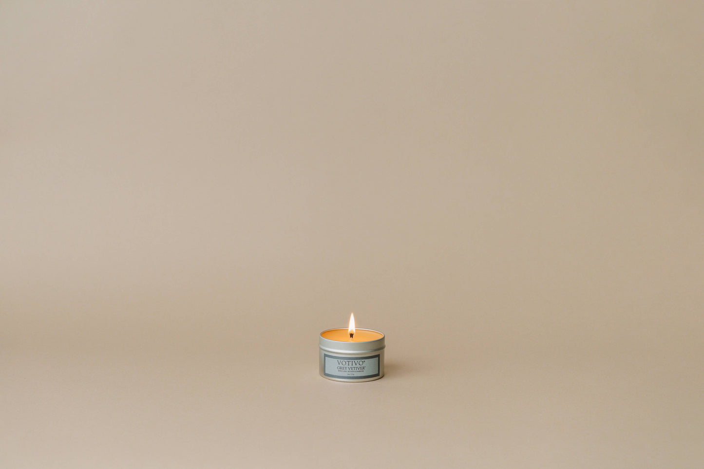 Aromatic Travel Tin Candle - Grey Vetiver