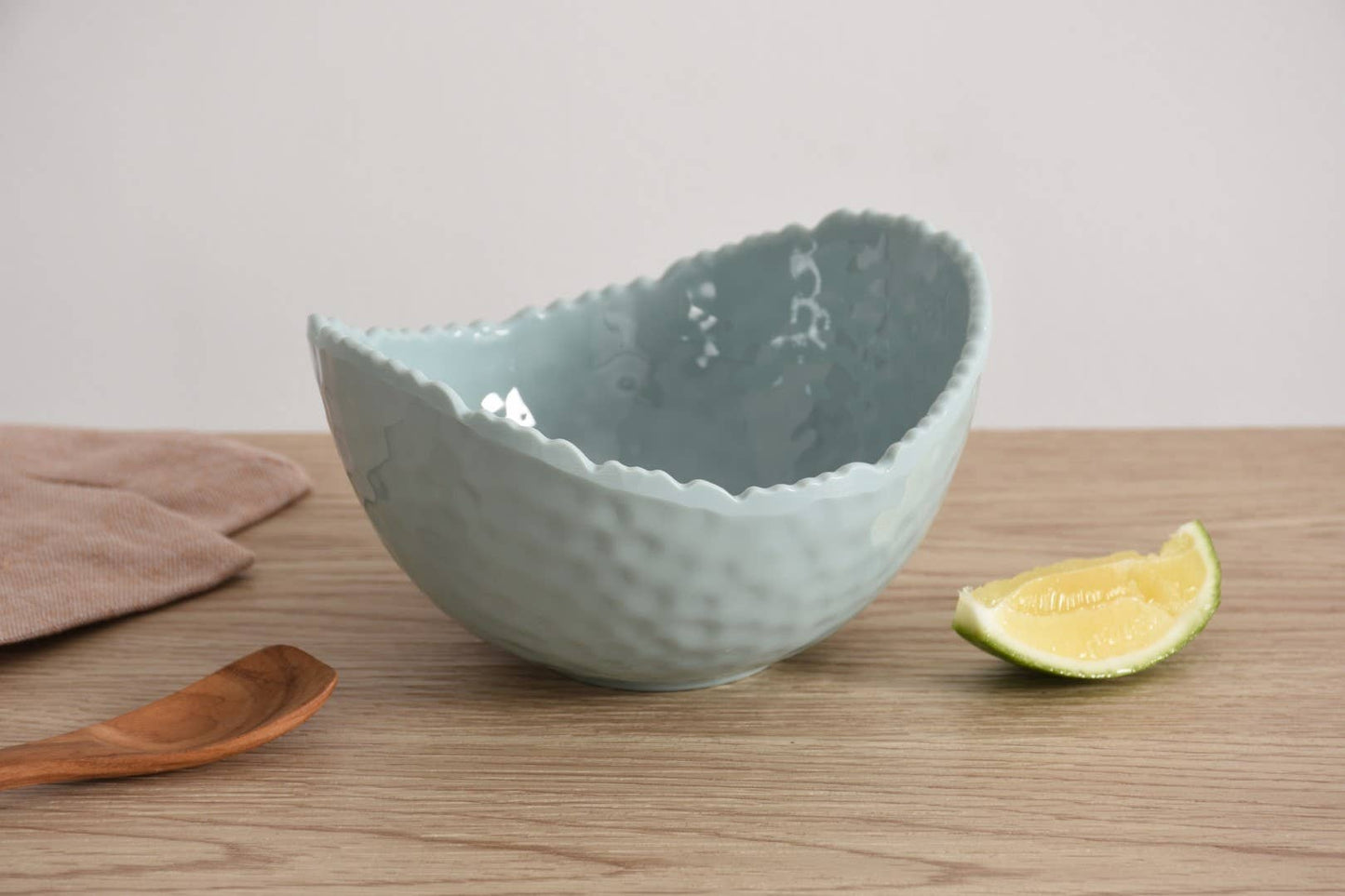 Pampa Bay Melamine Small Oval Bowl (White or Aqua)