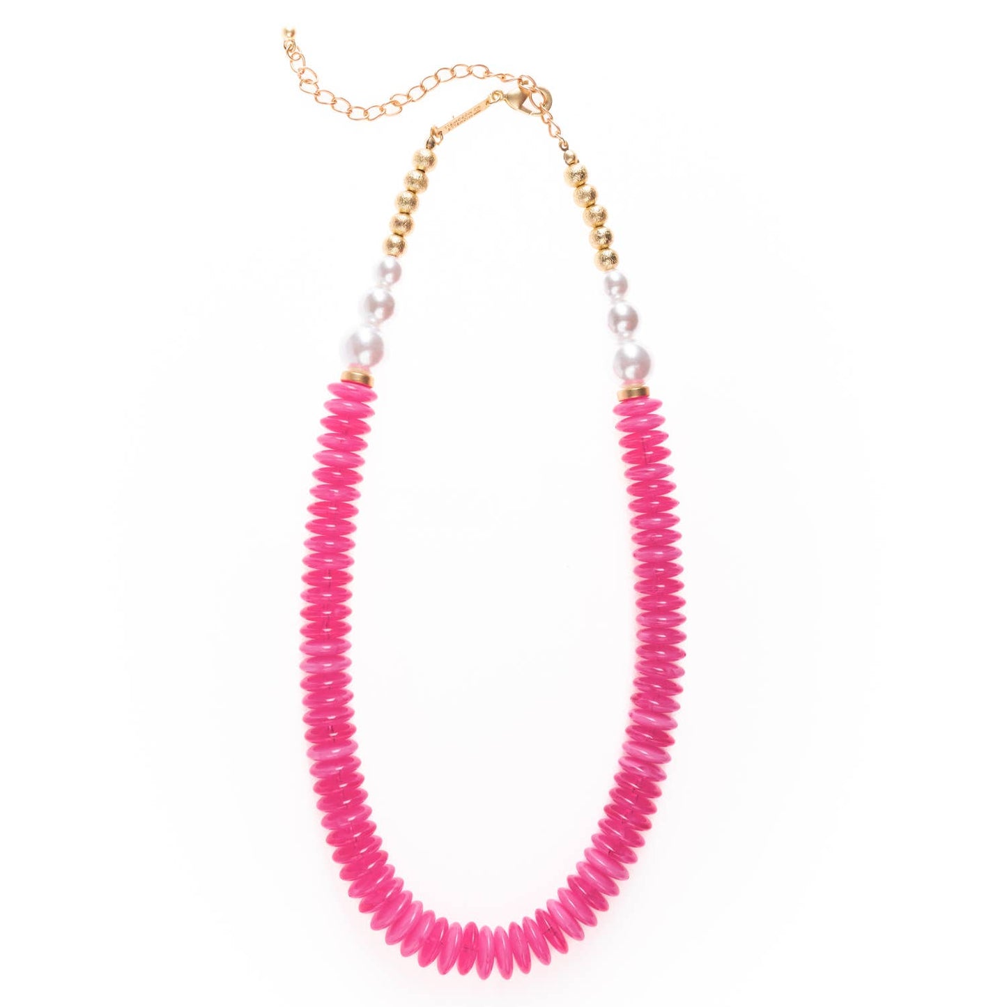 Michelle McDowell Piper Hot Pink Necklace