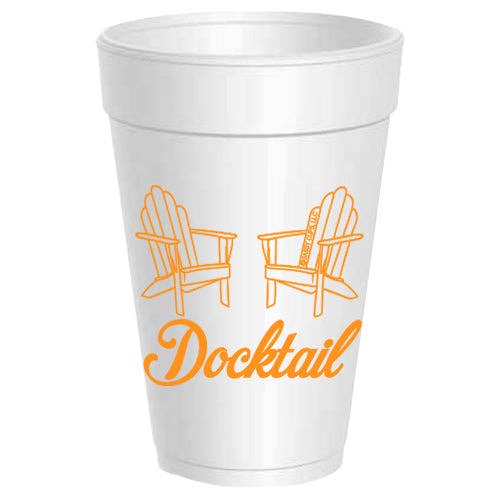 Docktail 16oz Styro Cups- 10 pack