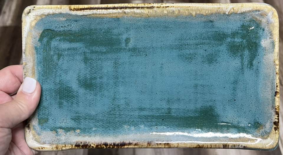 Small Rectangle Tray ( 4 Glazes )