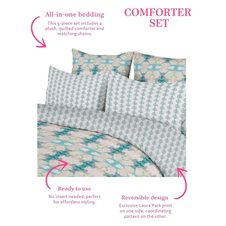 Laura Park Blue Lagoon Comforter Set