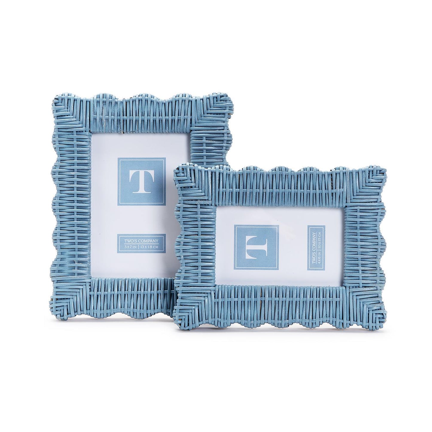 Wicker Photo Frames (2 colors and sizes)