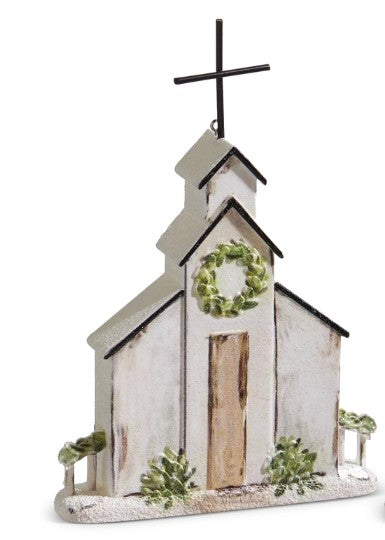 6" Church Ornament