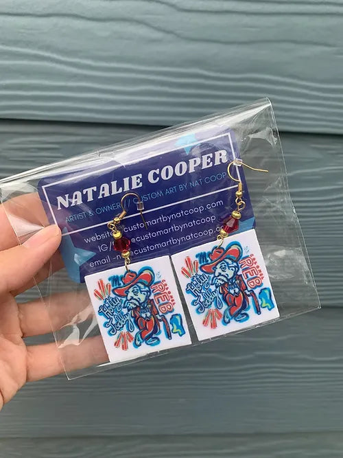 Nat Coop Game Day Earrings