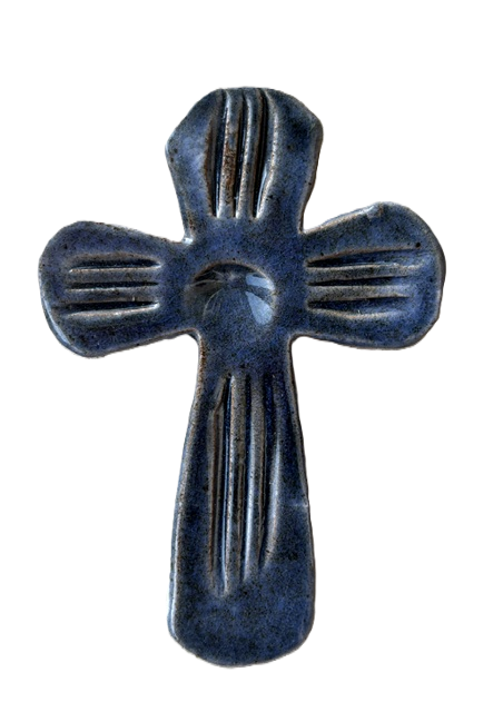 Sheila Clark Pottery Meditation Cross