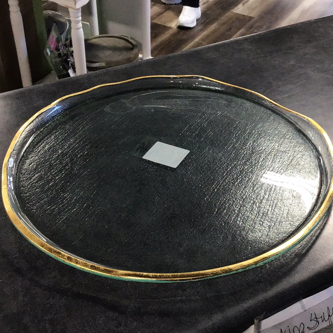 Fontaine serving platter