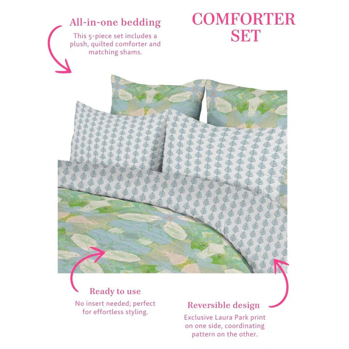 Laura Park Elephant Falls Comforter Set