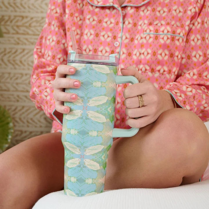 Laura Park Elephant Falls Travel Tumbler