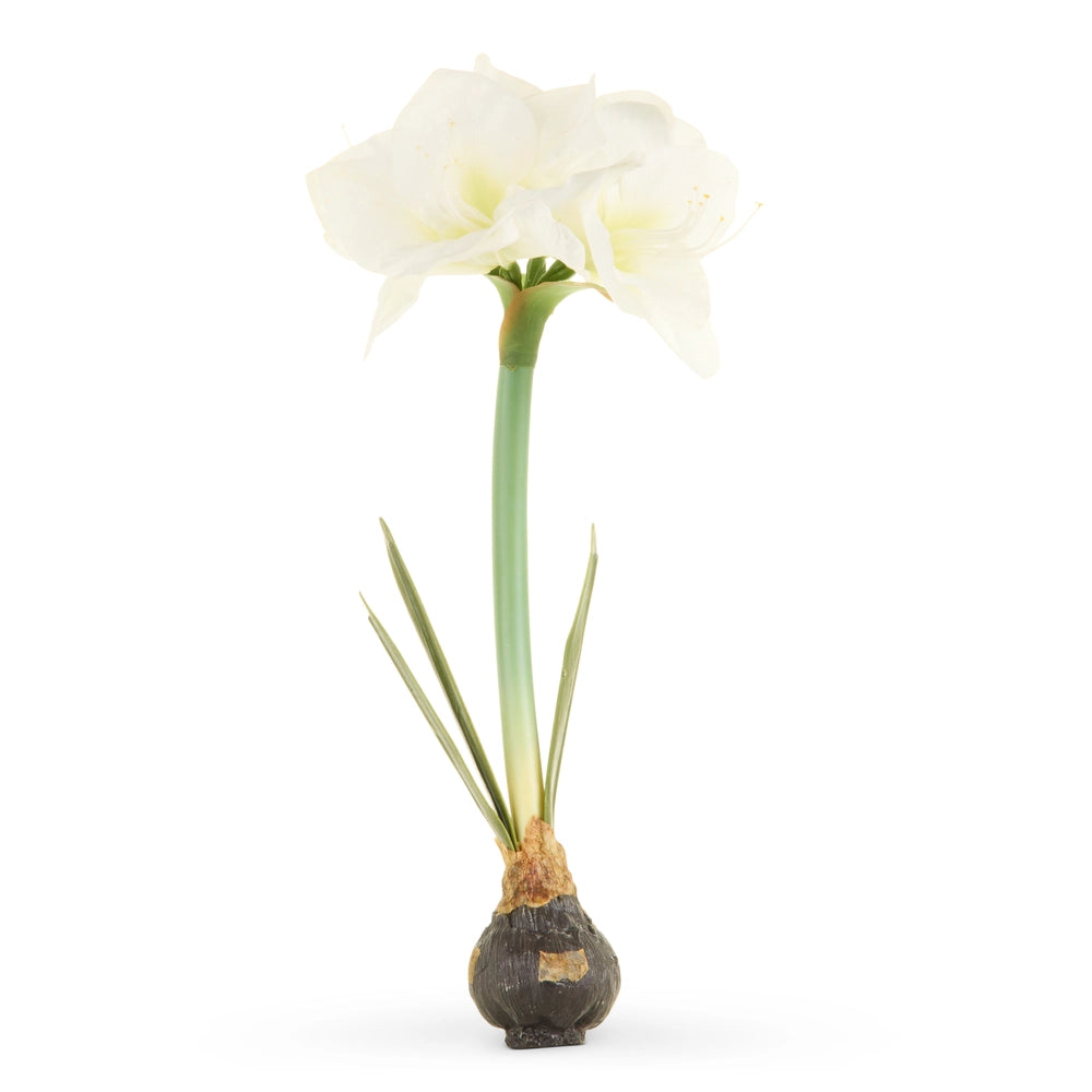 Real Touch Amaryllis Bulbs 19" ( Pink or White )
