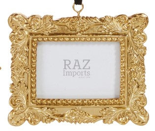 6" Vintage Photo Frame Ornament