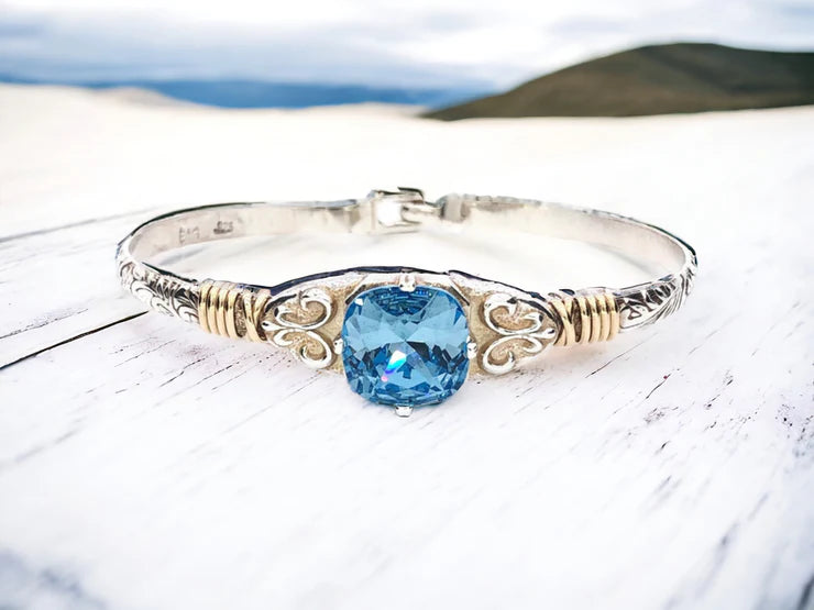 Earth Grace Heirloom Bracelet Sterling / 14K Gold Plated 1040