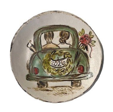 Rosaline Pottery 2026 "Hitched" Plate