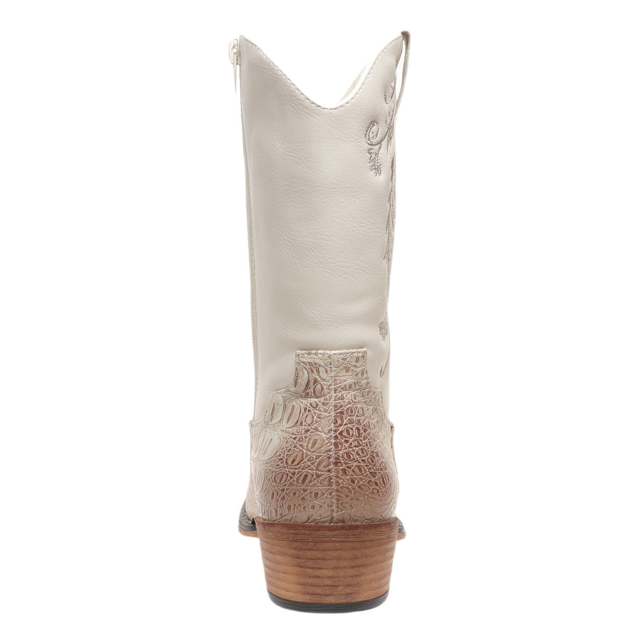 Pierre Dumas Kaylee-24 Boot - Cream Crocodile