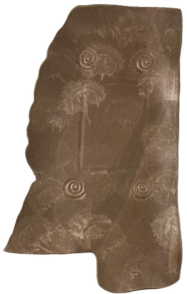 Sheila Clark Pottery Large Mississippi Tray