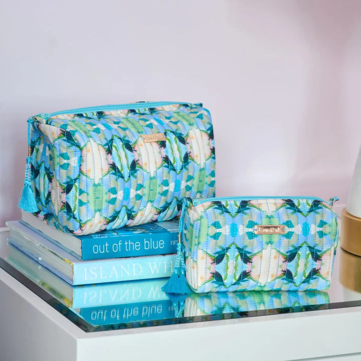 Laura Park Island House Large Cosmetic Bag ( New )