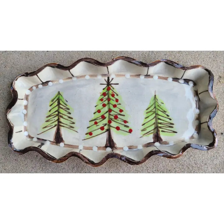 Heartfelt Traditions Mint Dish (Trees)