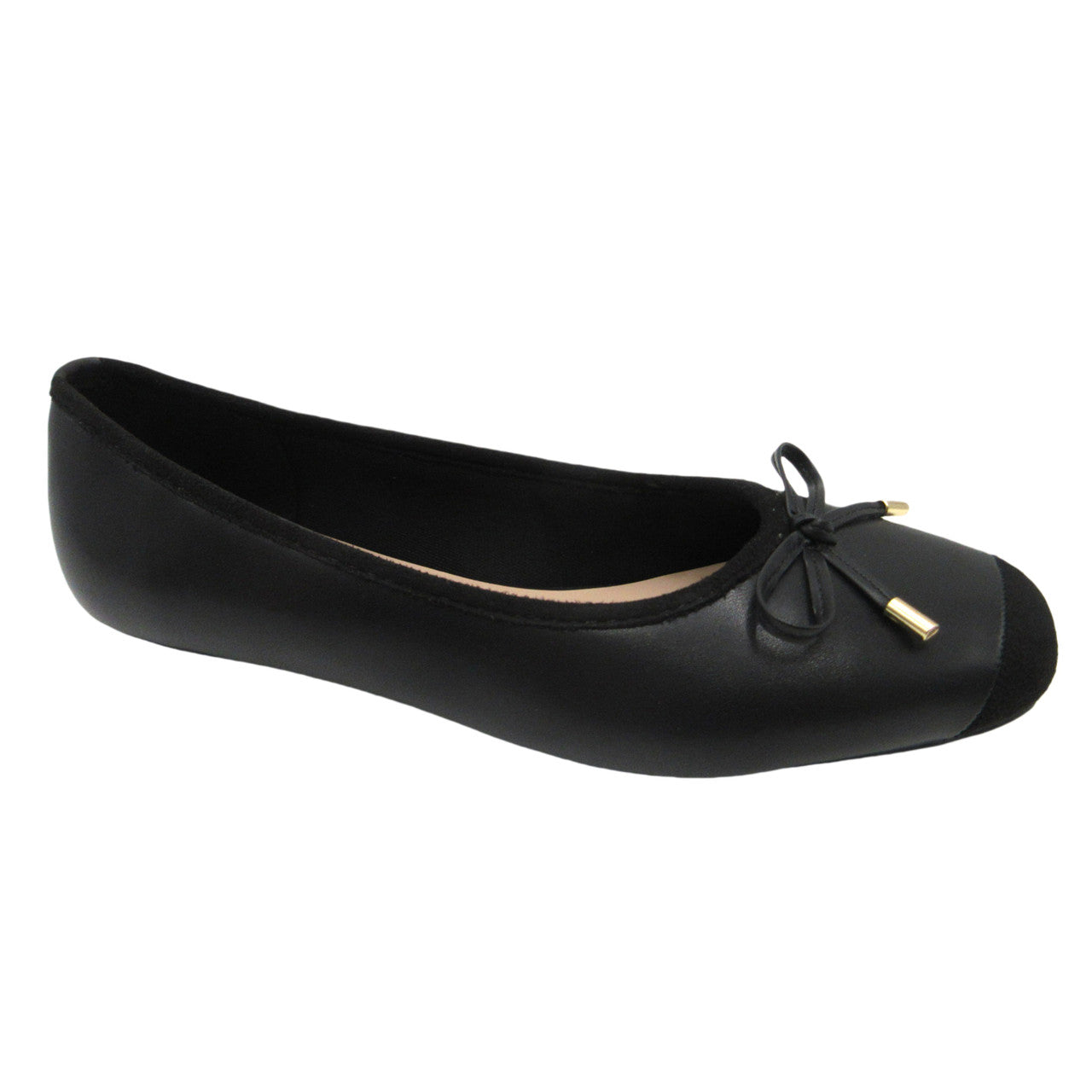 Pierre Dumas Moni Ballerina Flats ( Black / Gold / Silver )