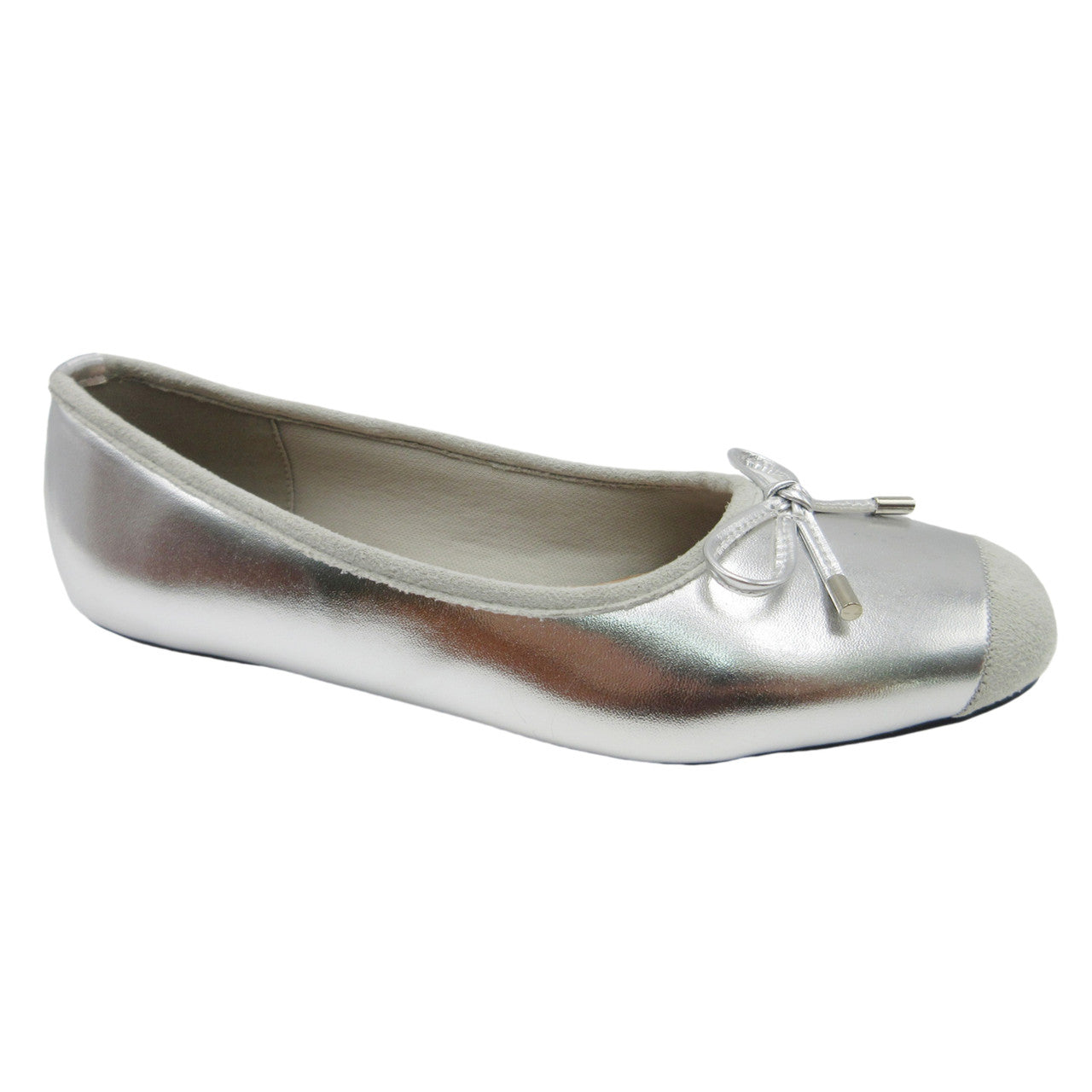 Pierre Dumas Moni Ballerina Flats ( Black / Gold / Silver )
