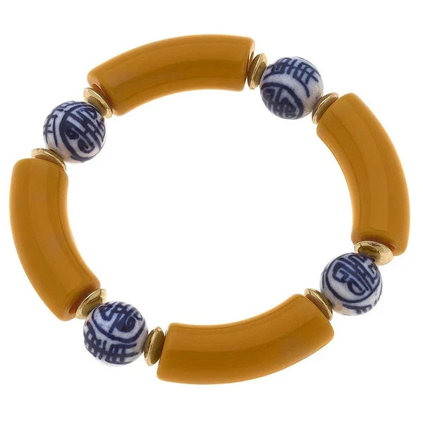 Leilani Chinoiserie Stretch Bracelets