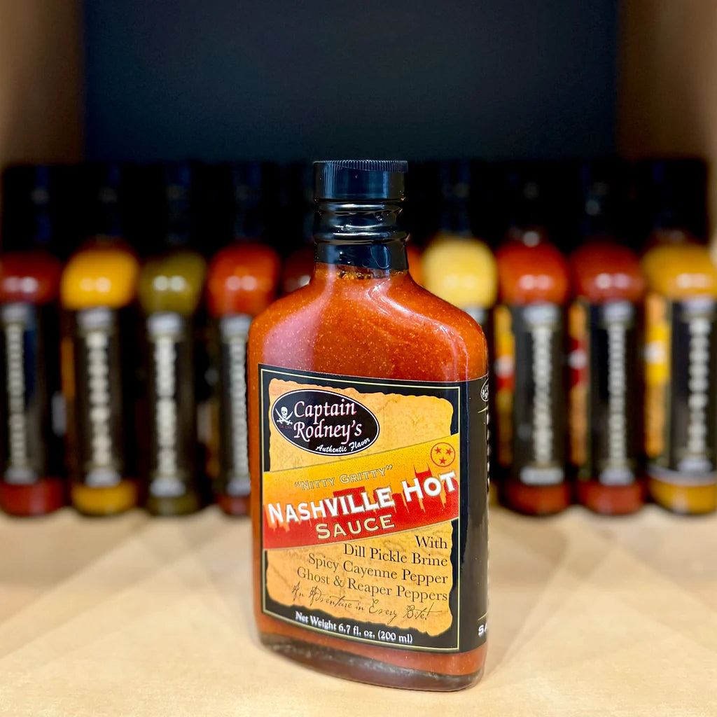 Captain Rodney's Nashville Hot Sauce 6.7 fl. oz.