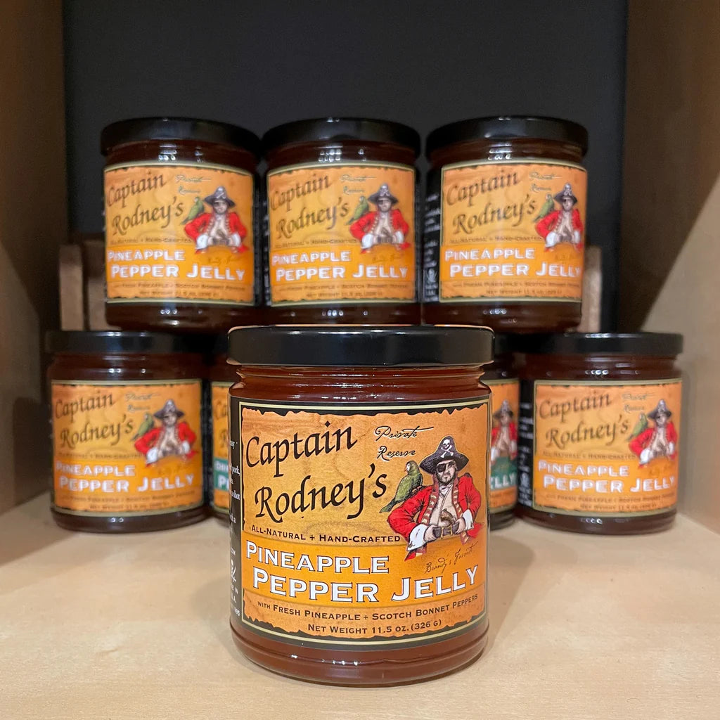 Captain Rodney's Pineapple Pepper Jelly 11.5 oz.