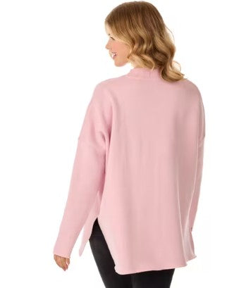 Pink Holiday Jacquard Sweater ( One Size )