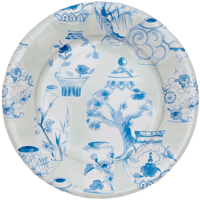 Glazed Porcelain Celedon Salad/Dessert Plate