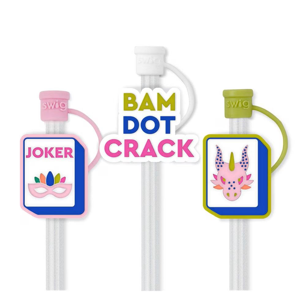 Mahjong Straw Topper Set