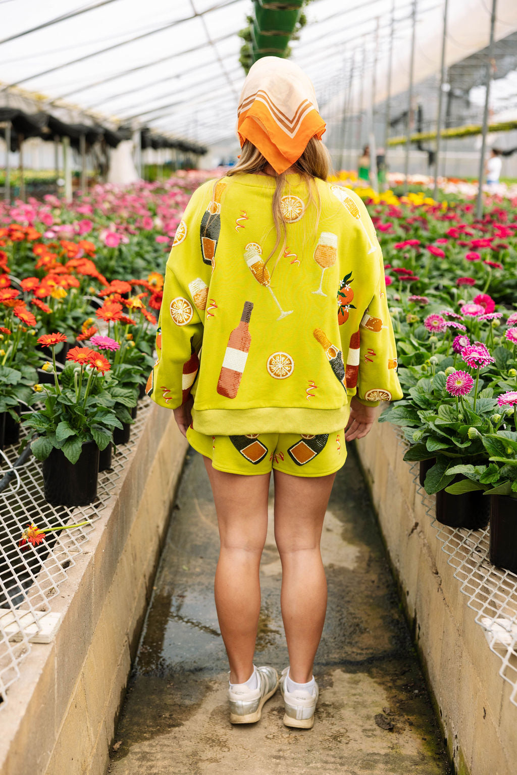 Queen of Sparkles Mimosa Sweatshirt