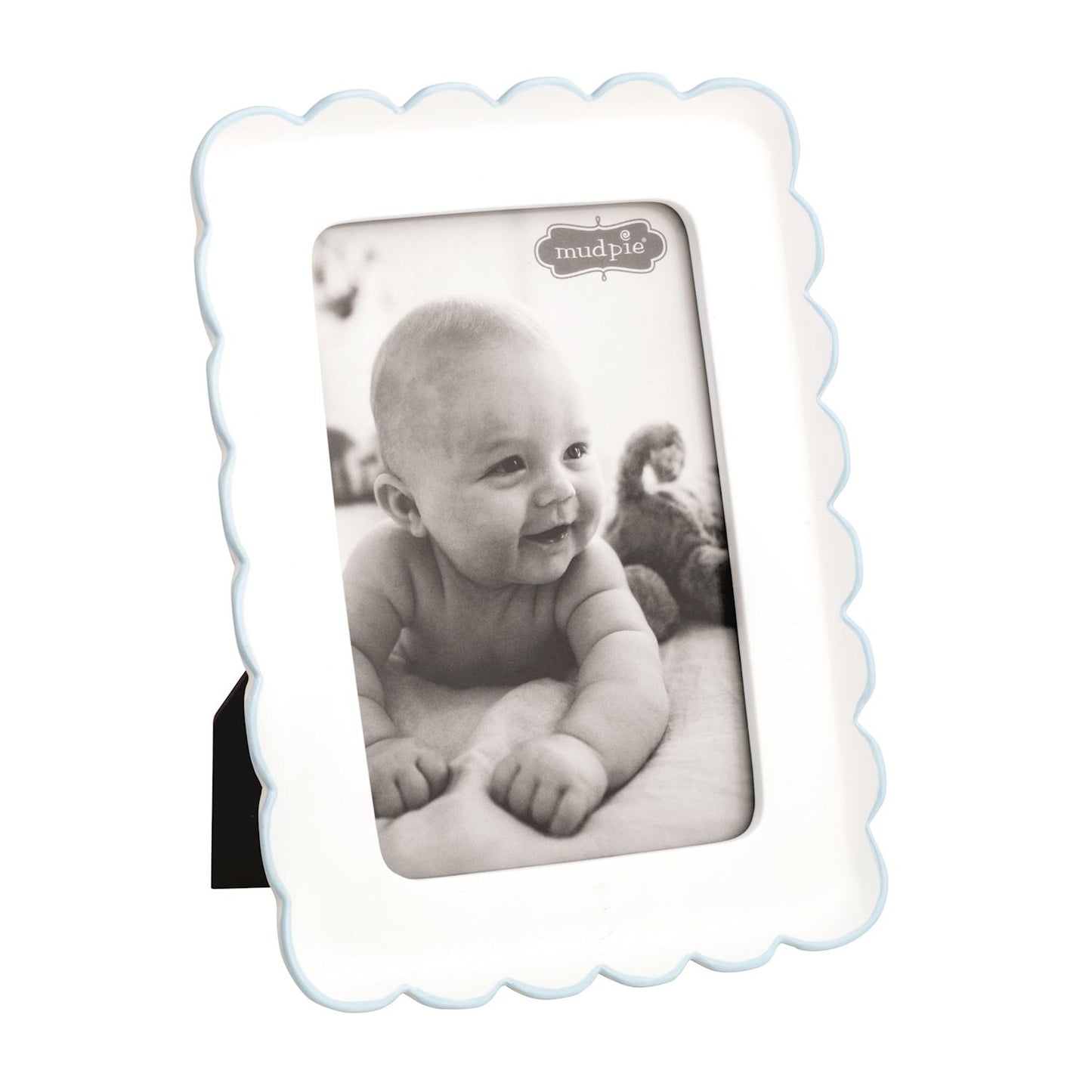 Scalloped Resin Frames 4"x6" ( Pink or Blue )