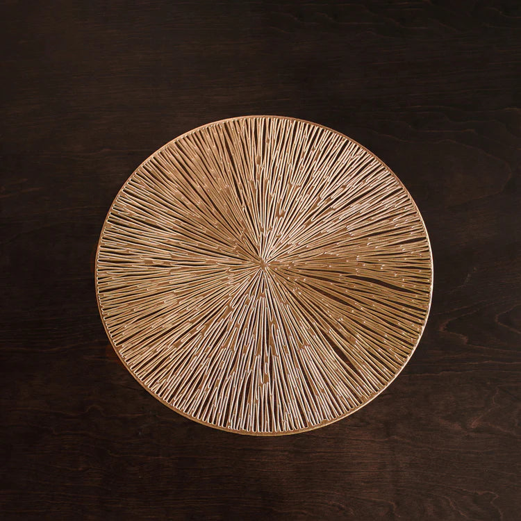 Beatriz Ball Gold Shimmer Placemats