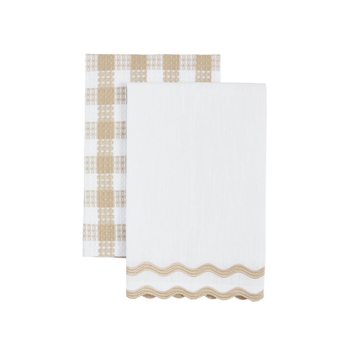 Embroidered Kitchen Towel 2pc. Set ( 2 Styles )