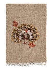 Fall Embroidered Tea Towels