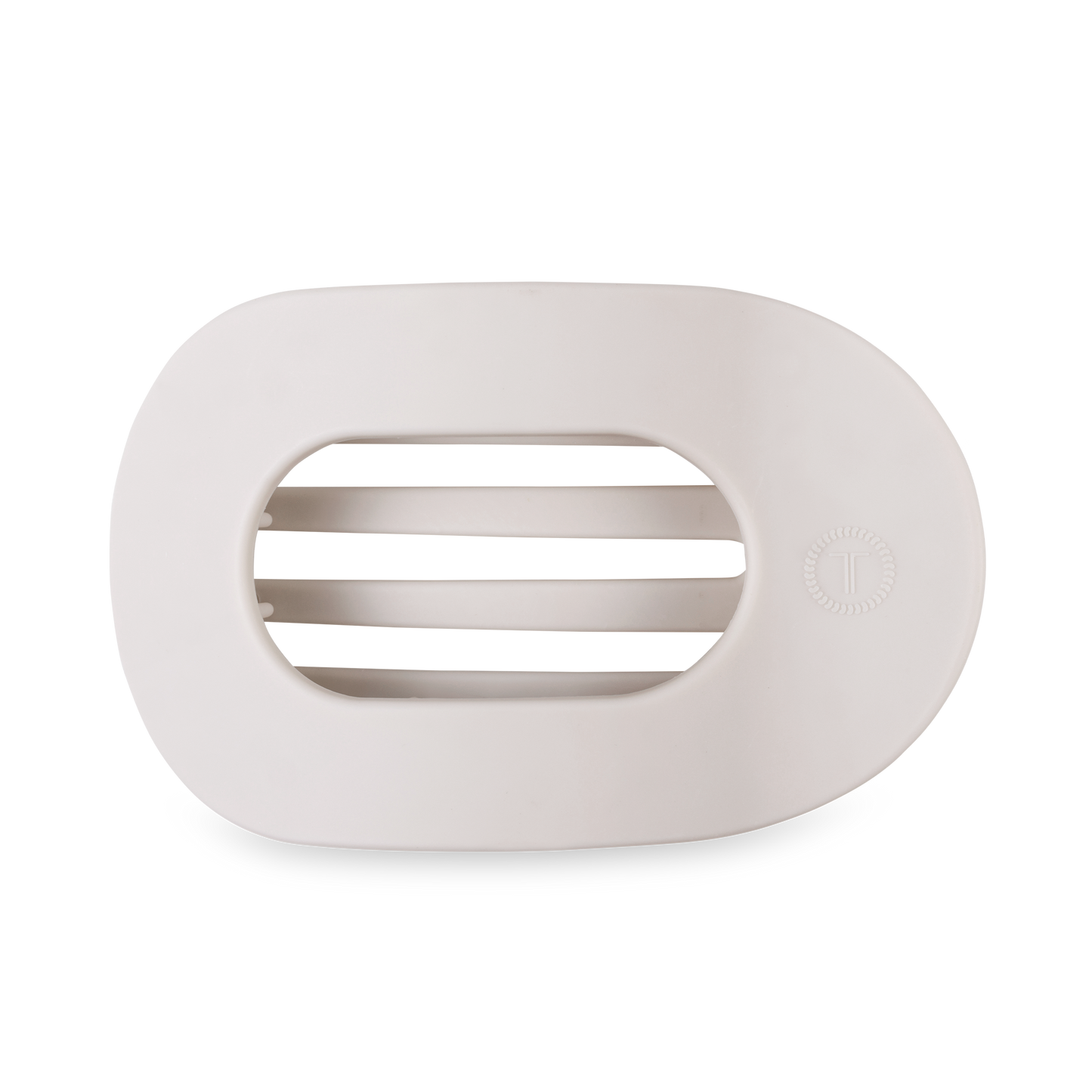 Teleties Large Flat Round Hair Clip