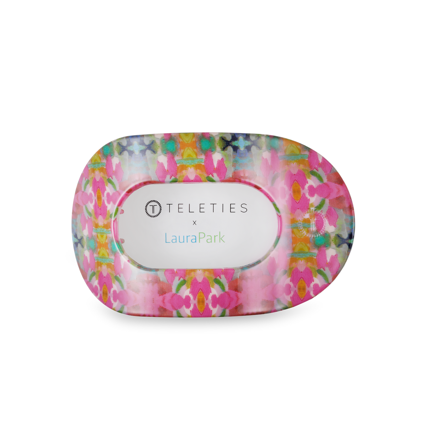 Teleties Medium Flat Round Hair Clip - Laura Park Collaboration