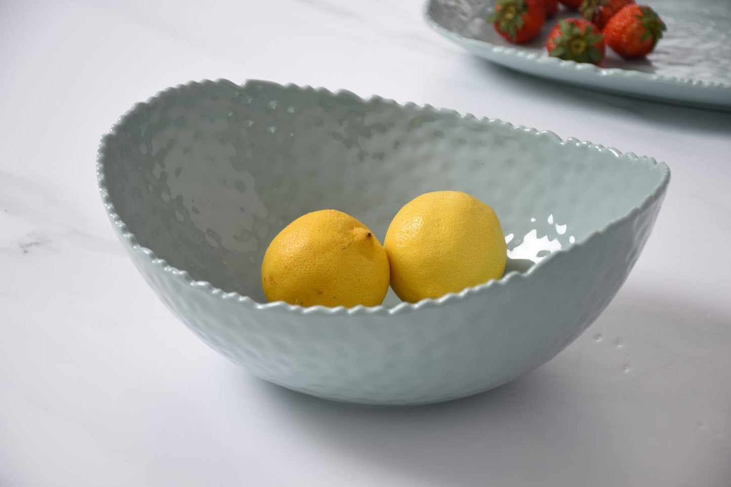 Large Oval Bowl in Melamine